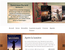 Tablet Screenshot of dominique-durand.com